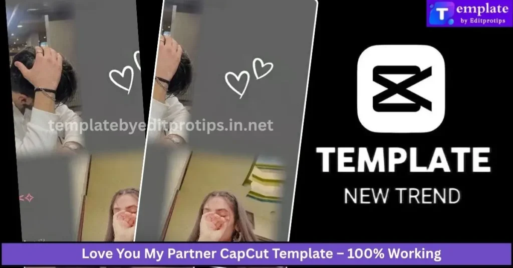 Love You My Partner CapCut Template – 100% Working